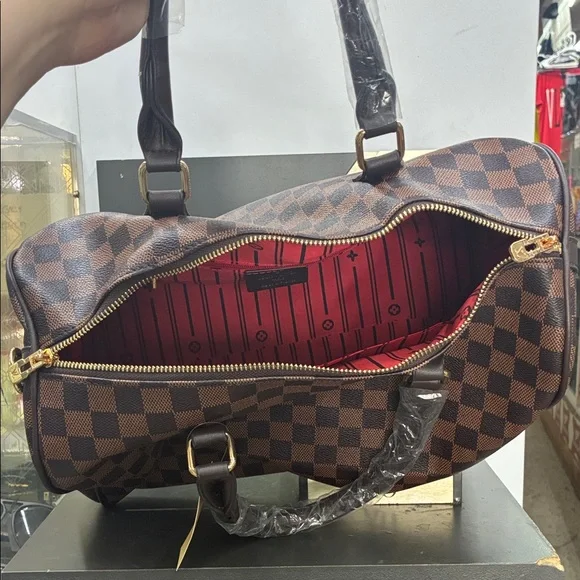 Checkered bag